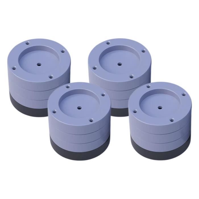 4x Tapis Anti-vibrations pour Lave-linge 3,5 cm