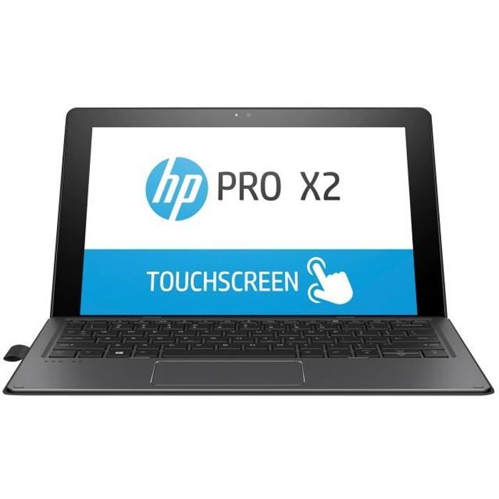 HP Pro x2 612 G2 Tablette Core i5 7Y54 - 1.2 GHz Win 10 Pro 64 bits 8 Go RAM 256 Go SSD HP Turbo Drive G2 12- IPS écran tactile…