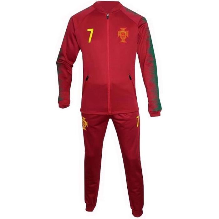 rouge Jogging survêtement Portugal