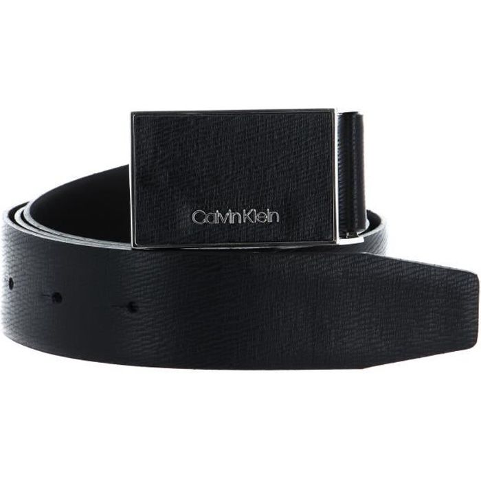 Calvin Klein Formal Leather Inlay Plaque EPI 35MM [148482] - ceinture ceinture