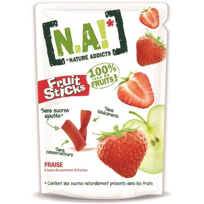N.A Fruit Sticks Doypack de Fraise - 40 g