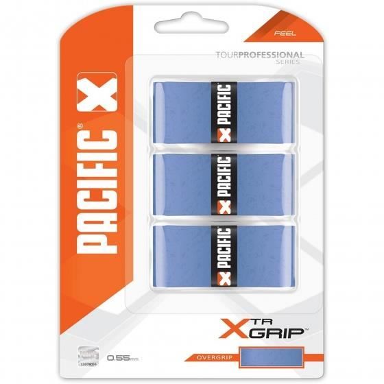 Pacific overgrip XTR Grip 0,55 mm 3 pièces bleu