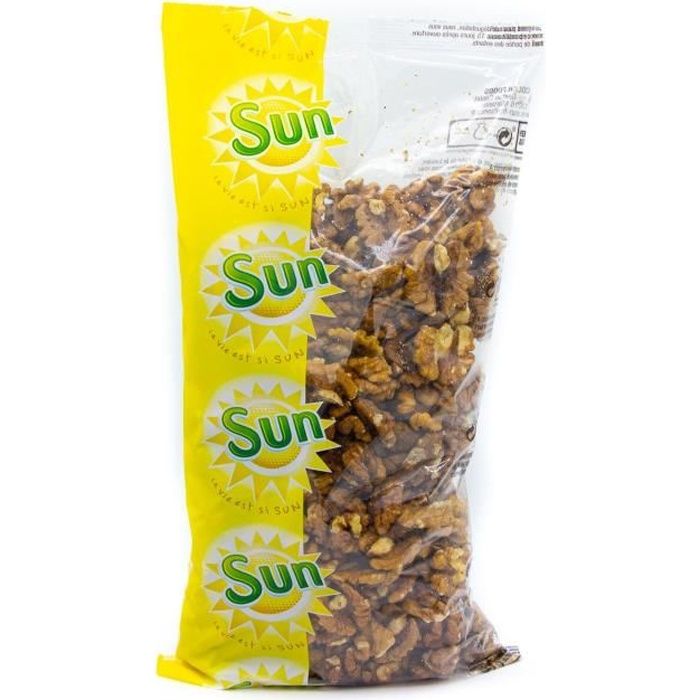 Cerneaux de noix en sachet de 500g Sun