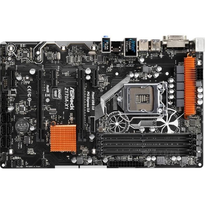 Carte mère ASRock Z170A-X1/3.1 Intel Z170 LGA 1151 4xDDR4 64GB ATX - Asrock