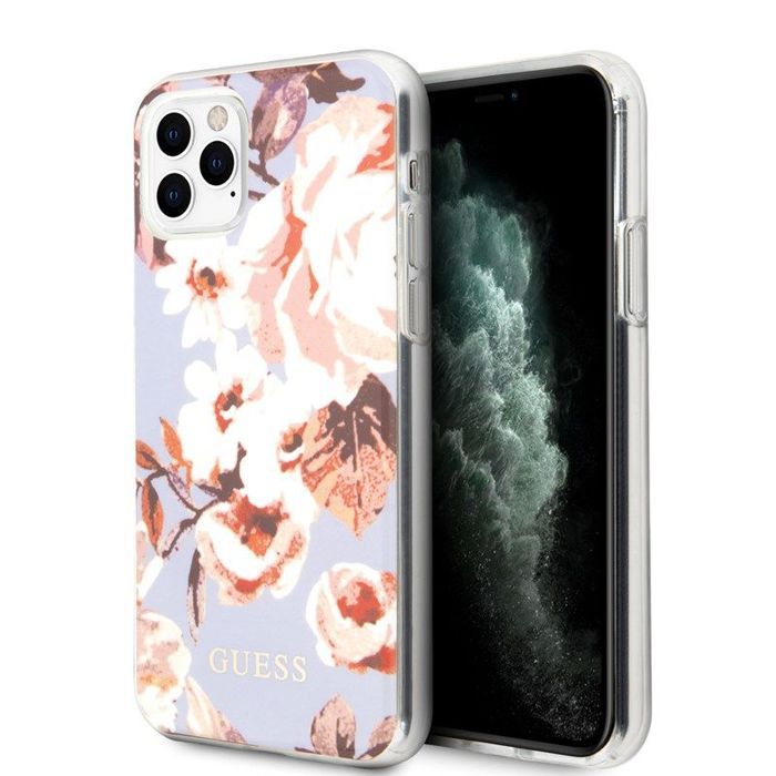 Coque de téléphone Guess Flower Case N2 iPhone 11 Pro Max Floral Élégant