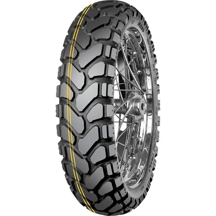 Pneu Moto Enduro Trail+ Dakar - Mitas - 170/60B17 72H TL - Ultra Résistant - Quatre Saisons