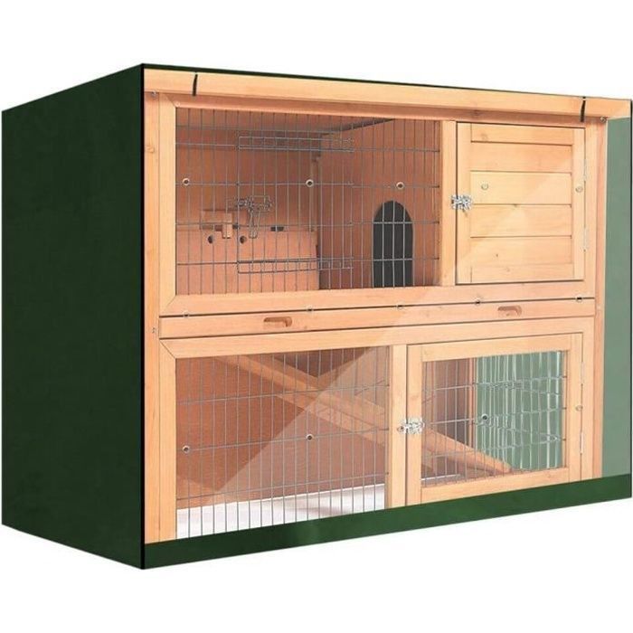 Comparer les prix de Clapier Lapin - Keeper - Couverture Extérieure Étanche - UV Résistant