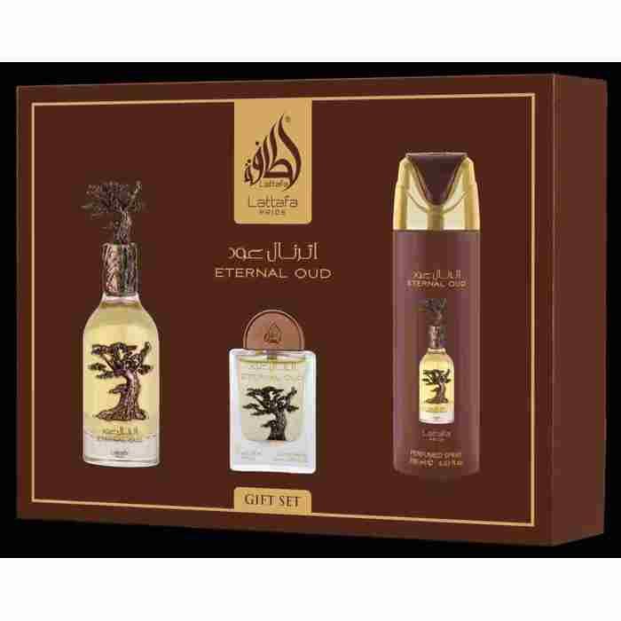 Coffret cadeau Eternal Oud (3pièces) - Lattafa Pride