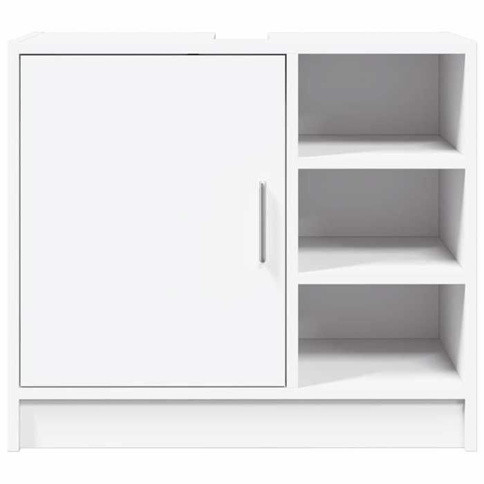 Soldes Printemps Armoire de lavabo - SOLOMOON - Cabinet WC - blanc 63x29x55 cm bois dingénierie SSS2206 Soldes Printemps Armoire de lavabo - SOLOMOON - Cabinet WC - blanc 63x29x55 cm bois dingénierie SSS2206