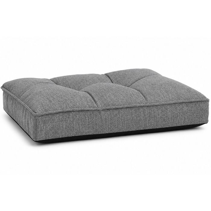 Coussin Lounge Mobilier Jardin Coussin de siege 70x70 cm - Gris