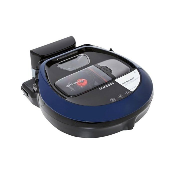 SAMSUNG  - SG82SR1FM7030WB/EF - Aspirateur robot connect&eacute; - 4 modes de nettoyage - Noir et bleu 