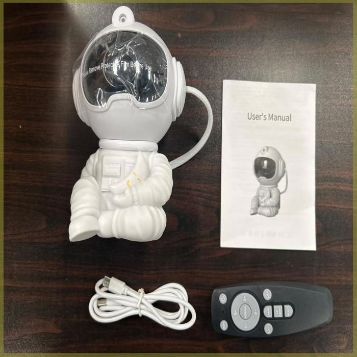 AUCUNE projecteur de ciel étoilé Projecteur Détoiles Dastronaute Projecteur de Galaxie Lumière de outillage lampe Blanche