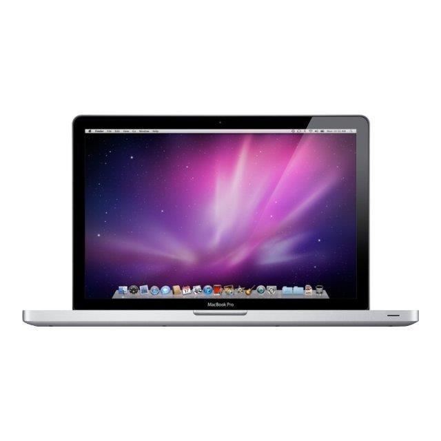 Top achat PC Portable Apple MacBook Pro Core 2 Duo 2.4 GHz MacOS X 10.6 4 Go RAM 250 Go HDD graveur DVD double couche 13.3" 1280 x 800 GF GT 320M pas cher