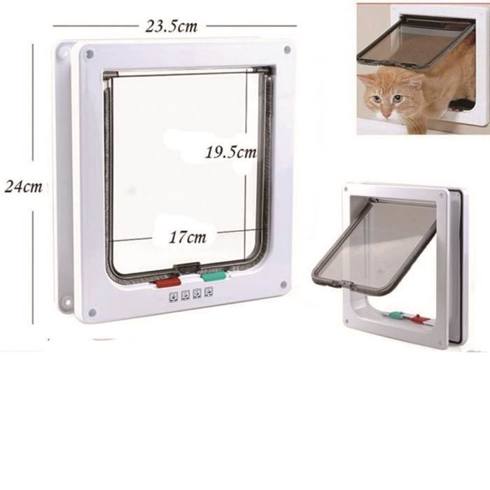 Portes Pour Chat Chien Chatiere Pouvez Controler La Direction De L