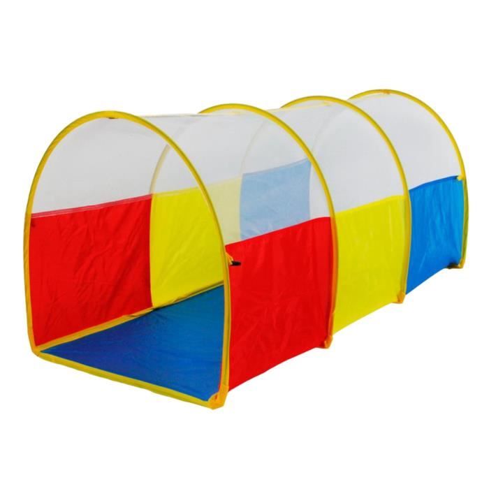 tente tunnel enfant pour exterieur maison plage jardin pliant tente maison aire de jeux pop up 130x48x55cm cdiscount jeux jouets