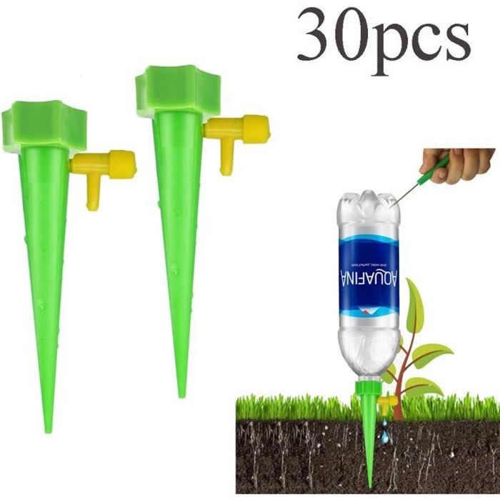 30pcs Irrigation Goutte à Goutte Kit, Réglable Irrigation de Plante Automatique Plantes Irrigation Système pour Jardin intérieur et