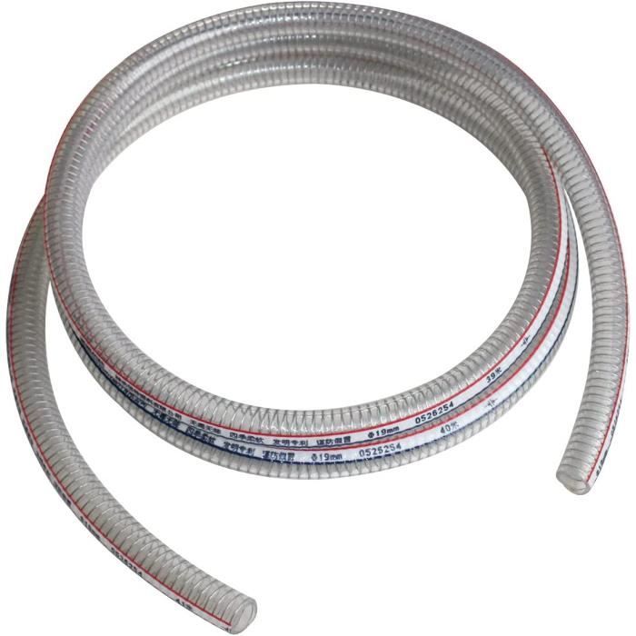 Tube pvc transparent pour jardin 4m 7m tuyau pompe aspiration essence