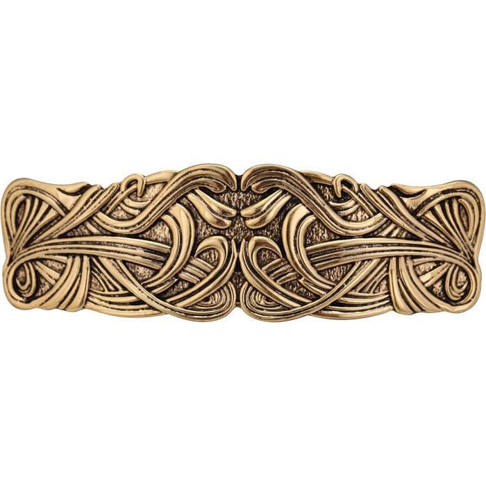 Barrette à Cheveux Femme En Métal - Forme Symbole Infini Argenté - Style Minimaliste Et Universel