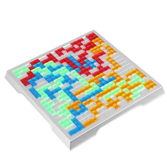 Jeu de société - Éducatif - Stratégie - 484 carrés - Pour enfants à partir de 4 ans - Mixte