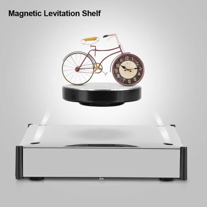 plate-forme daffichage flottante à 360 ° rotative à lévitation magnétique avec lumière LED Levitation magnétique Levitron flottant Prise UE 