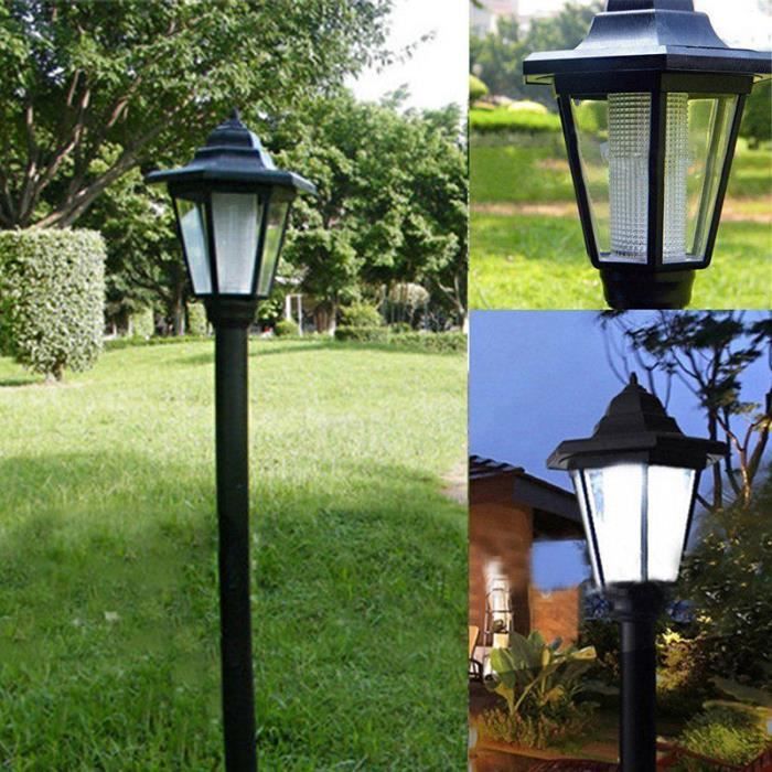 Lampadaire De Jardin Lampe De Jardin L Energie Solaire Led