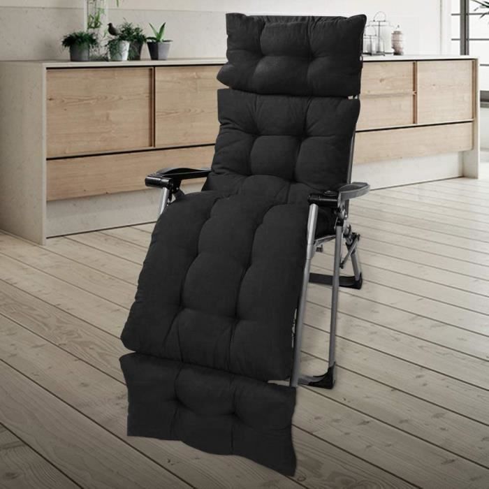 Coussin Chaise Longue Bain De Soleil 155x48 Cm - Confortable Et Antidérapant