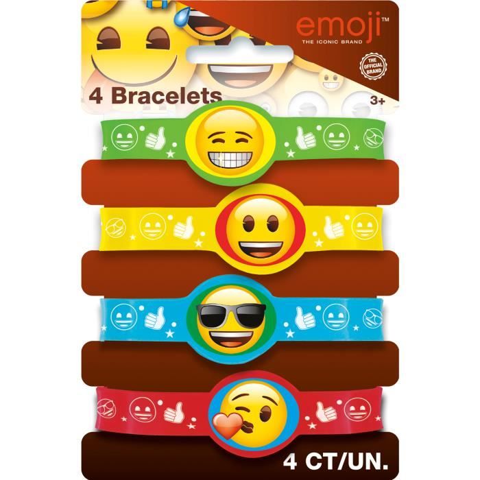 Lot De 6 4 Bracelets En Caoutchouc Emoji Taille Unique Decoration Et Accessoires De Fete Animation Festive Anniversaire Achat Vente Accessoire Deguisement Cdiscount Lot De 6 4 Bracelets En Caoutchouc Emoji Taille Unique Decoration Et Accessoires De Fete Animation Festive Anniversaire Achat Vente Accessoire Deguisement Cdiscount