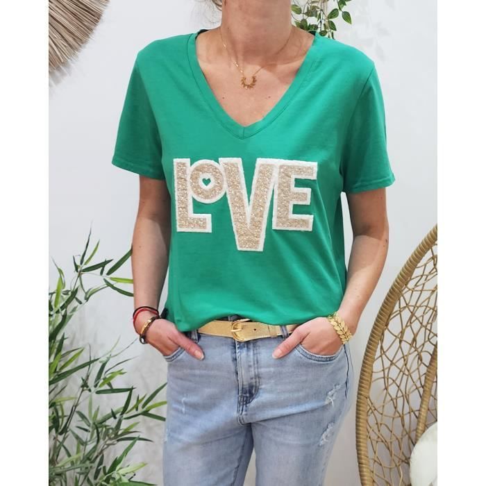 T-shirt Femme Love & Light