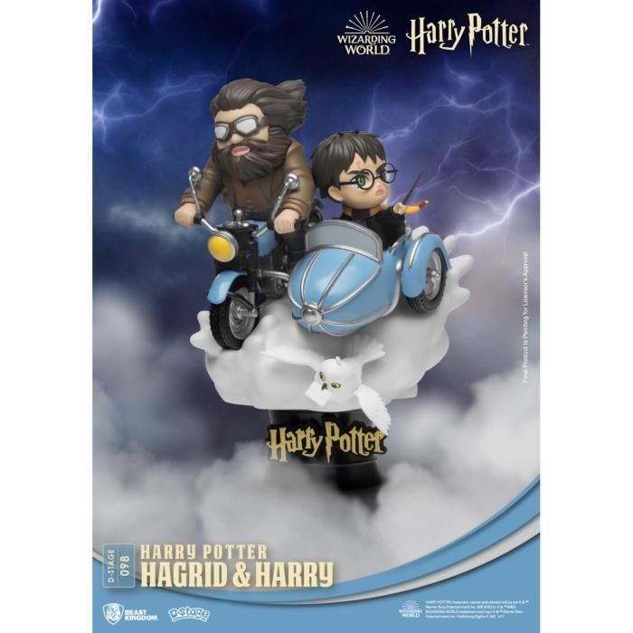 diorama Harry Potter et la moto volante Hagrid D-Stage