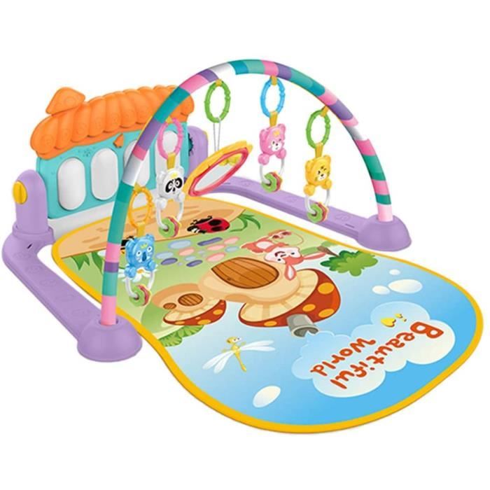 Tapis De Jeu Console Rétro – Manette De Dessin Animé, Antidérapant TPR, Super Doux, Lavable Machine, Pour Chambre Ou Salle De Jeu