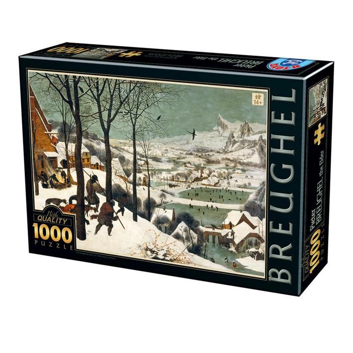 Puzzle 1000 pièces : Chasseurs dans la Neige Pieter Brueghel Puzzle 1000 pièces : Chasseurs dans la Neige Pieter Brueghel