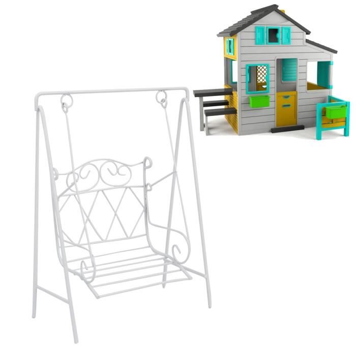 Jeux De Decoration De Maison Et De Jardin Balancoire Miniature En Metal De Jardin Pour Echelle 1 12 Decoration De Maison De Poupees Balancoire Nim Achat Vente Maison Poupee Cdiscount