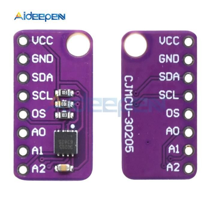 Capteur De Température Corporelle MAX30205 - Haute Précision 0.1°C - Interface I2C - Alimentation 2.7V-3.3V - Pour Applications Santé Portable