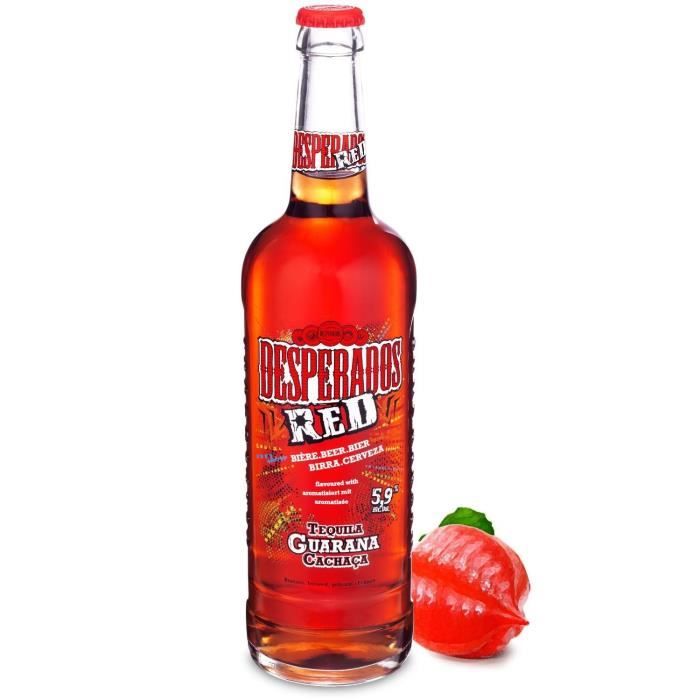 Carton Bière aromatisé DESPERADOS Red : 24x33cl – WestinDrink
