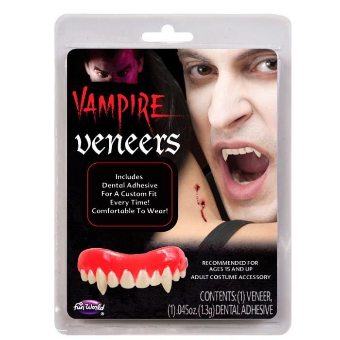 Dentier Vampire Halloween Achat Vente Accessoire Deguisement Cdiscount