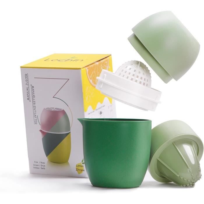 LURNODY Presse Agrume Manuel, Forme De Citron Presse Fruit Manuel