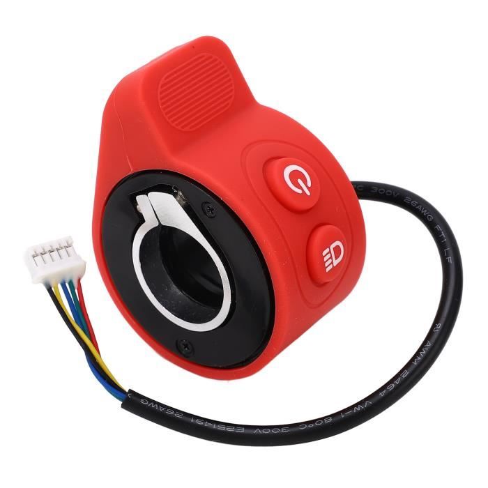 Yungeln Accélérateur Pouce Trottinette Électrique – Compatible NIU KQI2 KQI3, Contrôle Vitesse Précis Et Durable