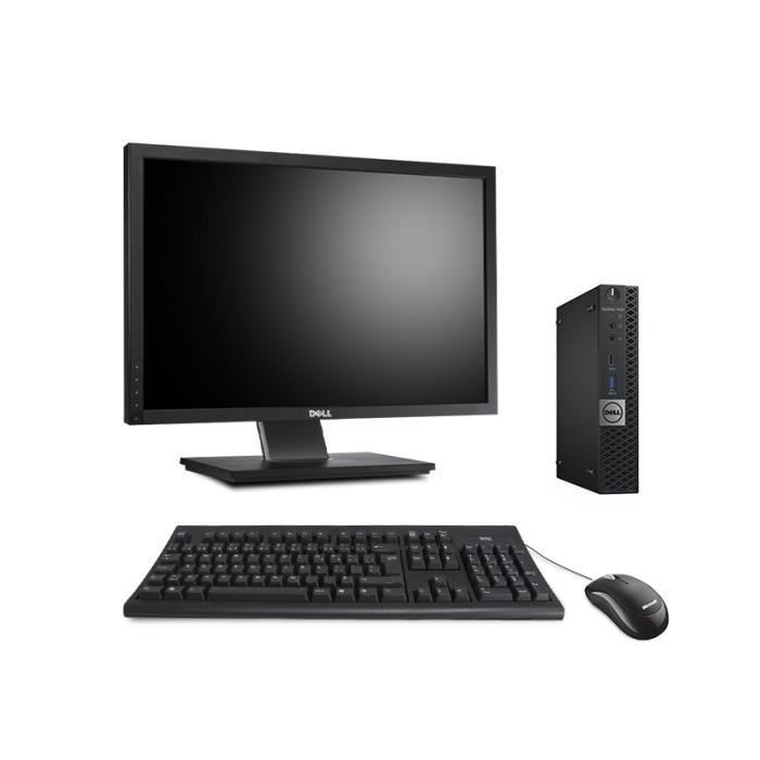Pack PC avec écran - Dell OptiPlex 7050 SFF - 16Go - 512Go SSD + Ecran 22 - Dell