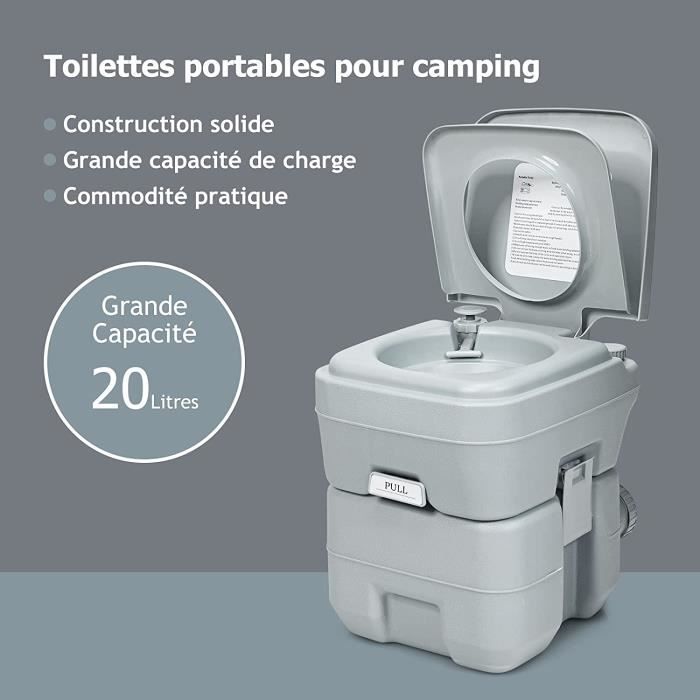 Toilettes chimiques et sanitaires pour caravane et camping - Berger Camping