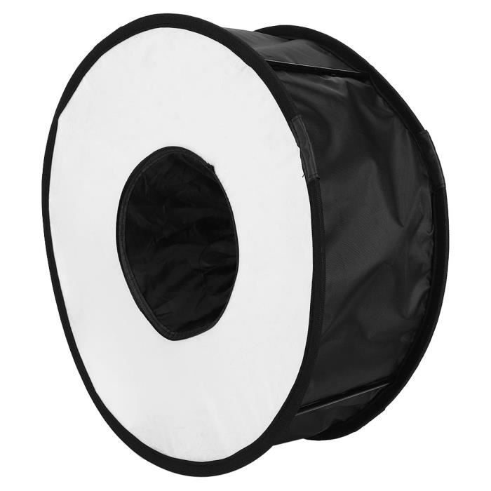 Diffuseur de Softbox Flash, Softbox de Diffuseur Pliable Rond Universel