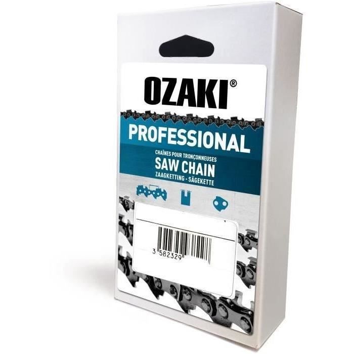 Chaîne de tronçonneuse OZAKI Pro semi carrée 3/8LP