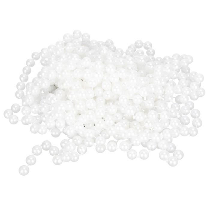 Guirlande De Perles Artificielles De Noël De 7,2 M - Rose Brillant - Guirlande De Perles Artificielles Pour Sapin De Noël - Décorations à Suspendre - Bricolage - Art Et Artisanat - Bijoutier