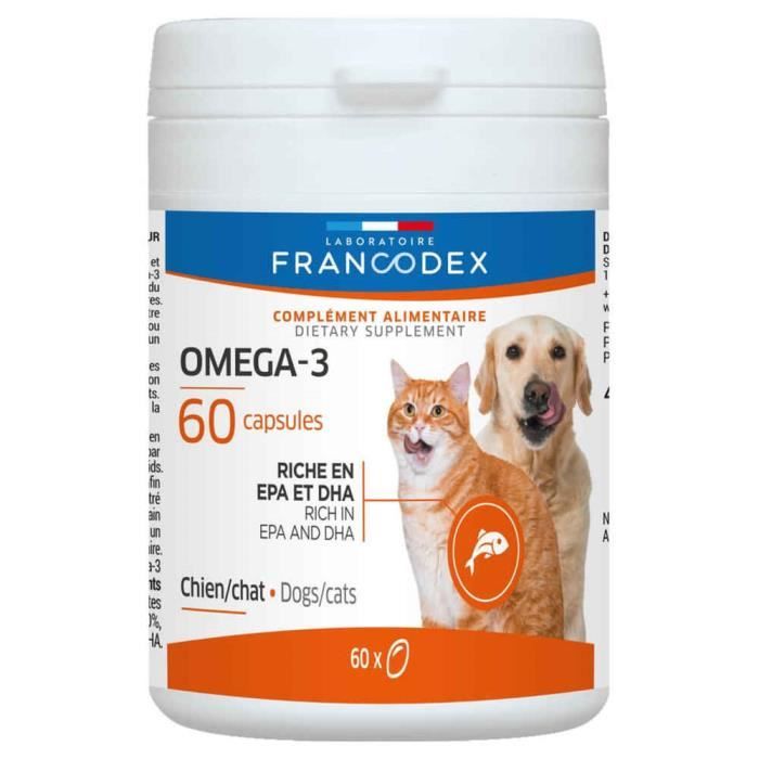 Omega 3 solgar huile de poisson pour chien et chat