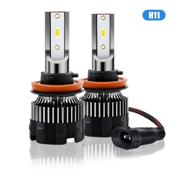 Kit 2 Ampoules LED H7 6500K 16000LM Super Lumineuses Pour Phares Haut/bas - Neuf 12V