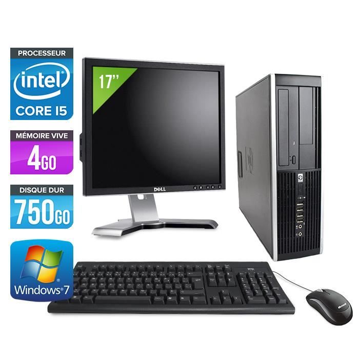 Acheter PC HP 8200 - Core i5 3.1GHz - 4Go - 750Go +Ecran 17 Reconditionné - 199,00 € PC HP 8200 - Core i5 3.1GHz - 4Go - 750Go +Ecran 17 Reconditionné - Hewlett-Packard reconditionné disponible sur Cdiscount Seconde Vie