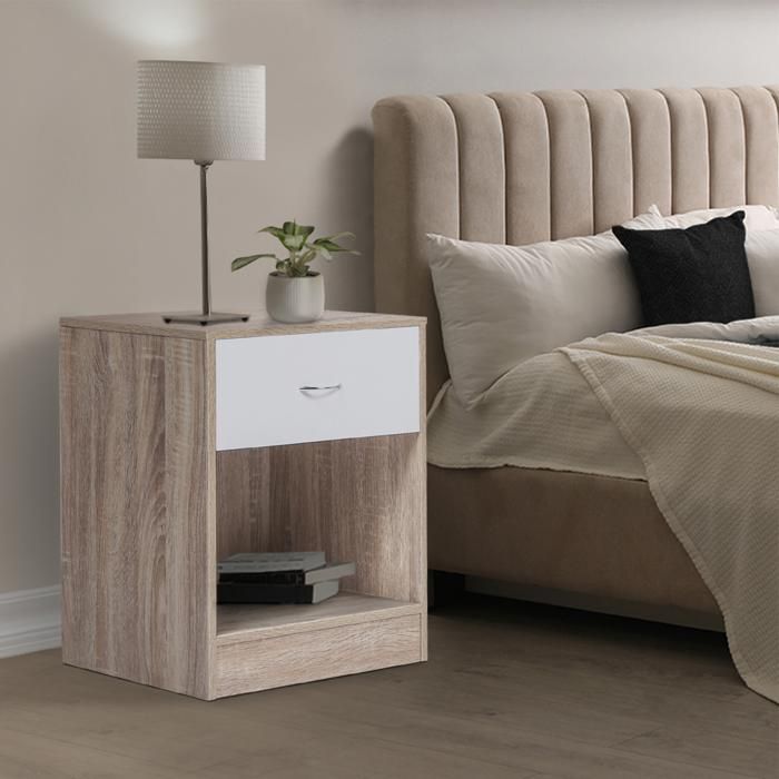 Table de chevet en bois