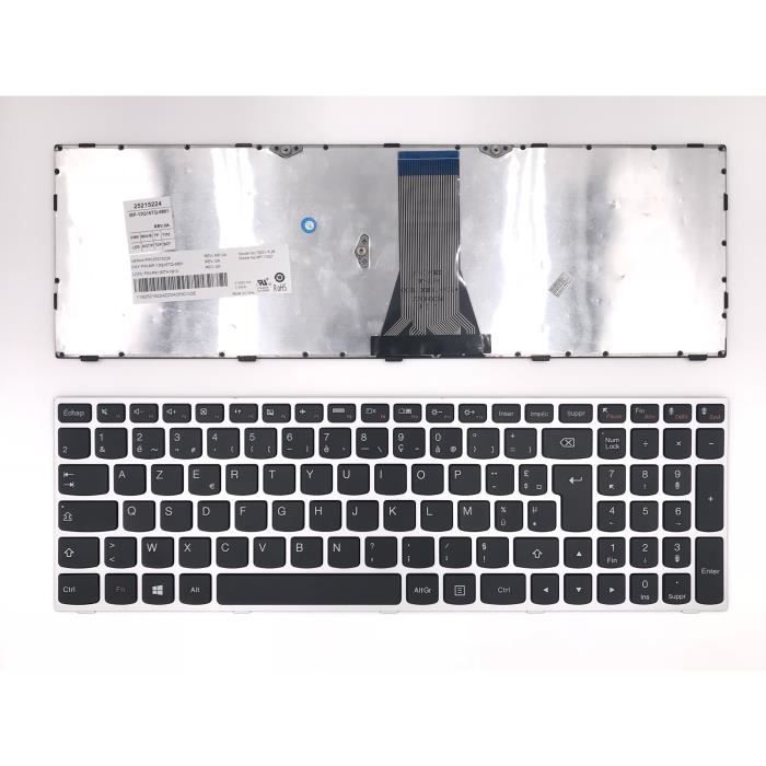 Clavier AZERTY Neuf Pour Lenovo G50-30 / G50-45 / G50-70 / G50-70m / G50-80 - Modèle Générique Noir