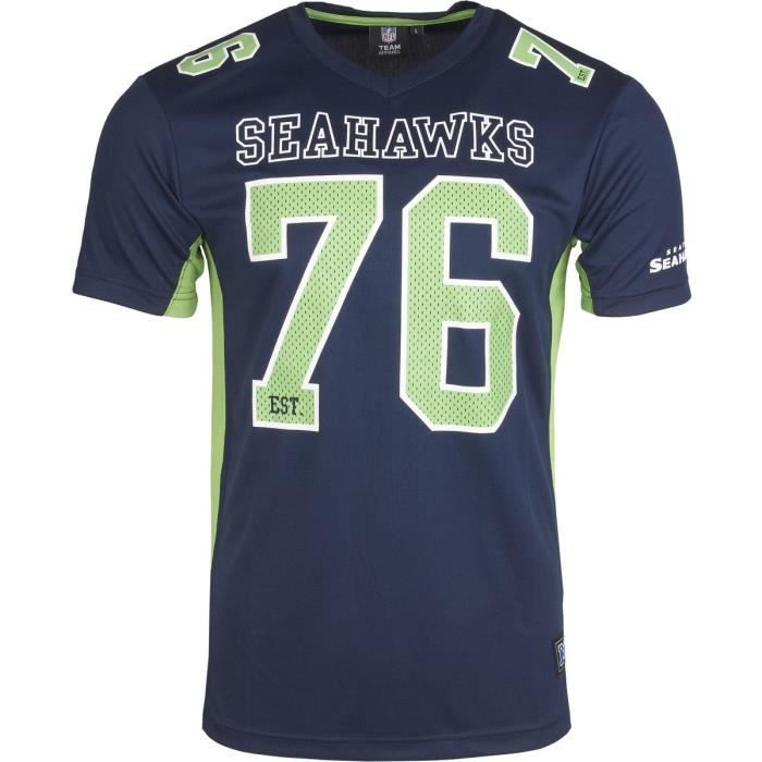 Majestic NFL Mesh Polyester Jersey Shirt - Seattle Seahawks