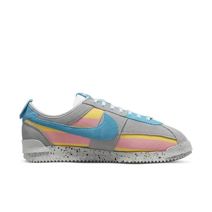 Nike Basket Cortez - Nike - Gris - Lacets - Adulte - Plat - Textile - Mixte