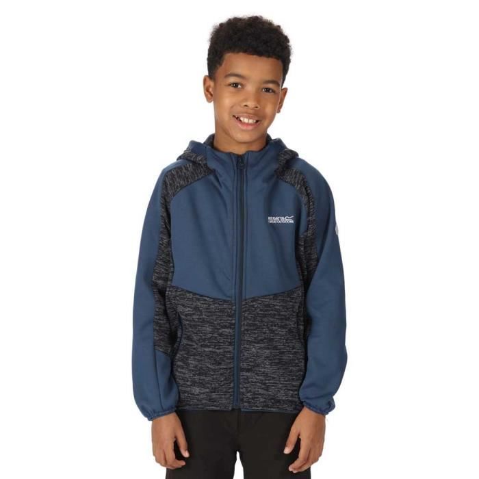 Veste De Pluie Mountain Warehouse - Fille 7-8 Ans - Bleu Marine Tacheté - Capuche